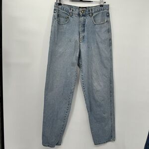 Unionbay 31 Vintage Tapered Leg Jeans Women Light Wash High Rise UB-34 Hong Kong